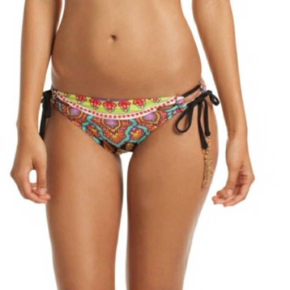 Trina Turk Morocco style side tie bikini bottom